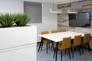 a modern meeting room
