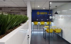 Midfix office designed by Accent Office 