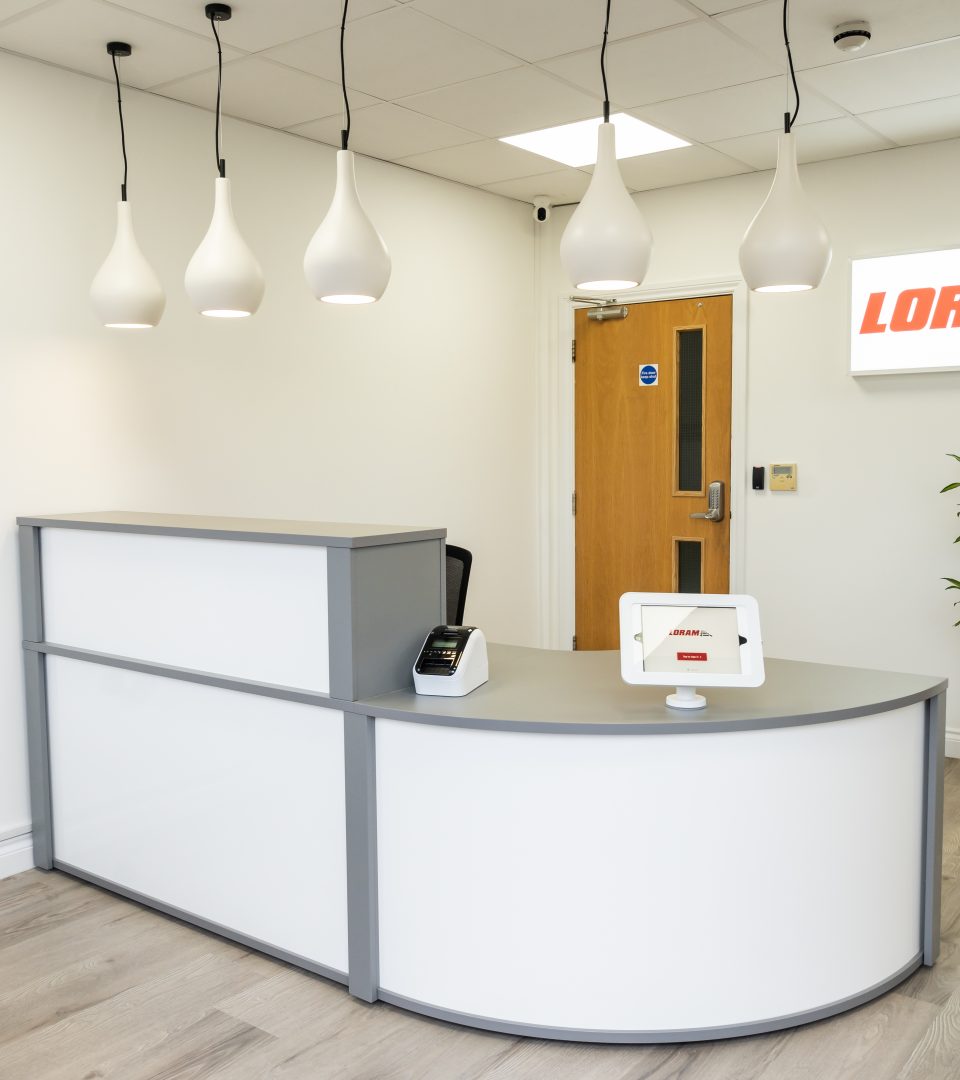 Loram UK Ltd interior designed by Accent Office